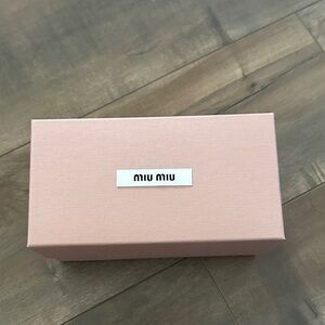 Miu Miu Blush Pink Gift Box